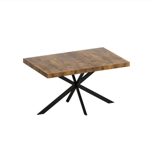 Elevate Your Dining Experience with Our Retro Rectangular Dining Table - Nook & Nest
