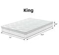 Experience Unmatched Comfort with Our 10 Inch Hybrid King Mattress - Nook & Nest