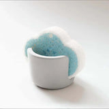 Diatom Mud Sink Caddy for Sponges and Scrubbers, Brown or Gray - Nook & Nest