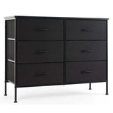 Tall Fabric Storage Tower with Drawers, Multiple Colors - Nook & Nest