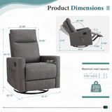 Rotating Lounge Chair - Nook & Nest