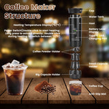 Portable Self-Heating Espresso Maker with 7, 500 mAh Battery - Nook & Nest