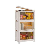 Foldable Stackable Storage Bins with Lid, S–L - Nook & Nest