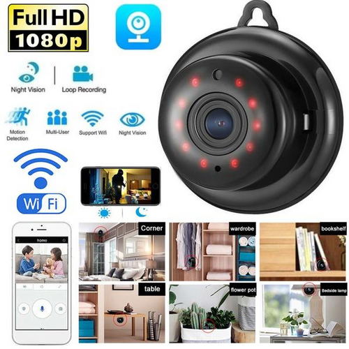 Stay Safe with Our 1080P WiFi Security Camera – Indoor/Outdoor Surveillance - Nook & Nest
