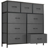 Tall Fabric Storage Tower with Drawers, Multiple Colors - Nook & Nest
