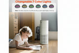 True HEPA Air Purifier for Large Rooms - 11-Stage Filtration - Nook & Nest