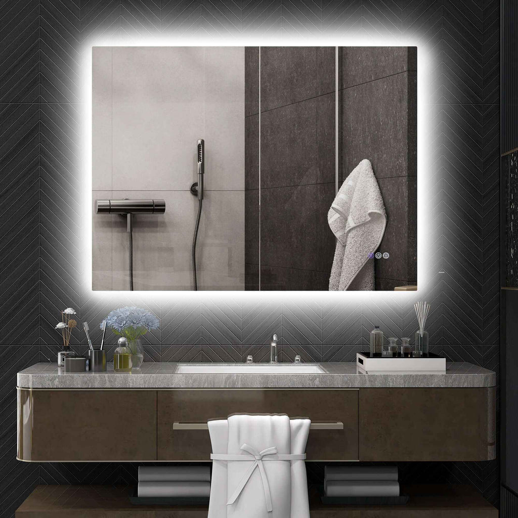 Transform Your Daily Routine with Our Backlit LED Bathroom Mirror - Nook & Nest