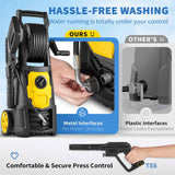 Electric Pressure Washer – 2000 PSI, 30ft Hose, 5 Nozzles