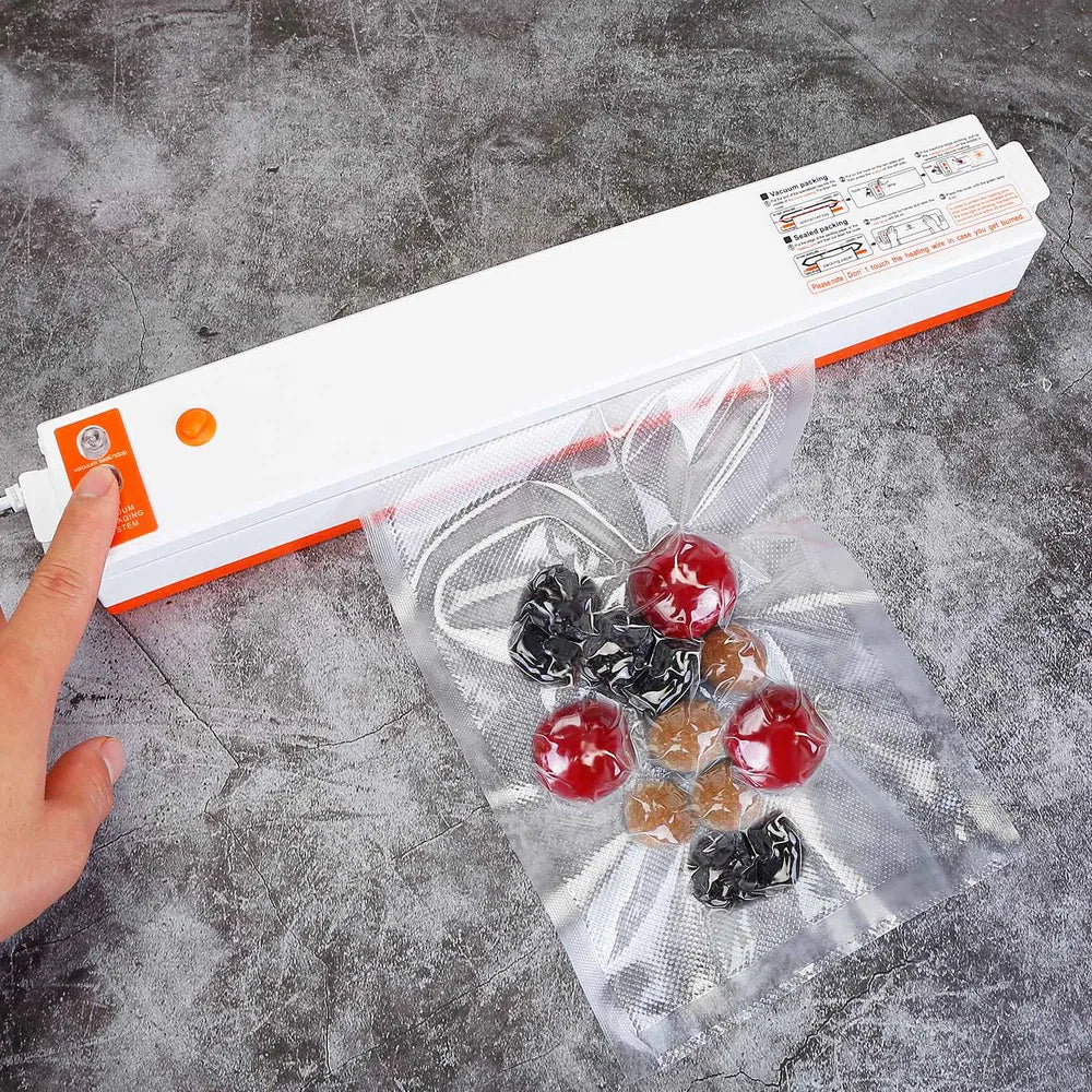 Electric Vacuum Sealer Machine Household Automatic Food Vacuum Sealer Quick Sealing System Machine - Nook & Nest
