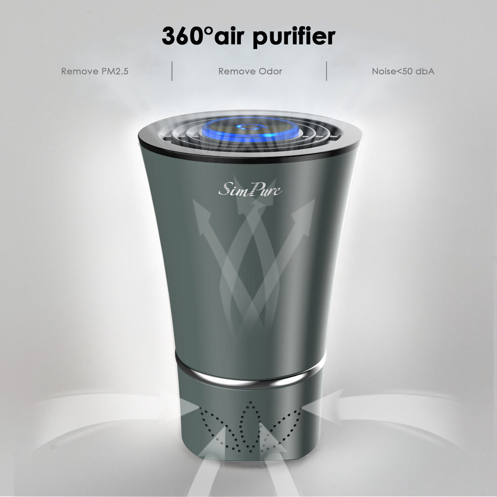 Mini Portable Air Purifier - Clean Air Anywhere for Home and Office - Nook & Nest