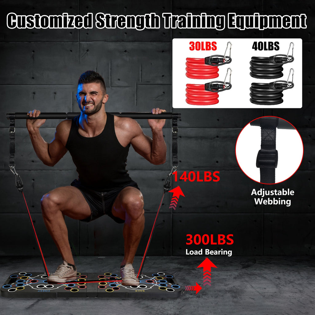 Transform Your Home Workouts with the Multifunctional Push Up Board – Your All-in-One Strength Training Solution - Nook & Nest