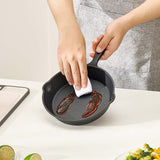3-Piece Pre-Seasoned Cast Iron Skillet Set, 6/8/10 Inch - Nook & Nest