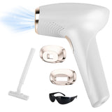 3 In 1 Ice Cooling Laser Hair Removal Device Painless Permanent At-Home IPL Hair Removal With 999,999 Flashes 9 Energy Levels 2 Modes For Armpits Legs Arms Bikini Line - Nook & Nest