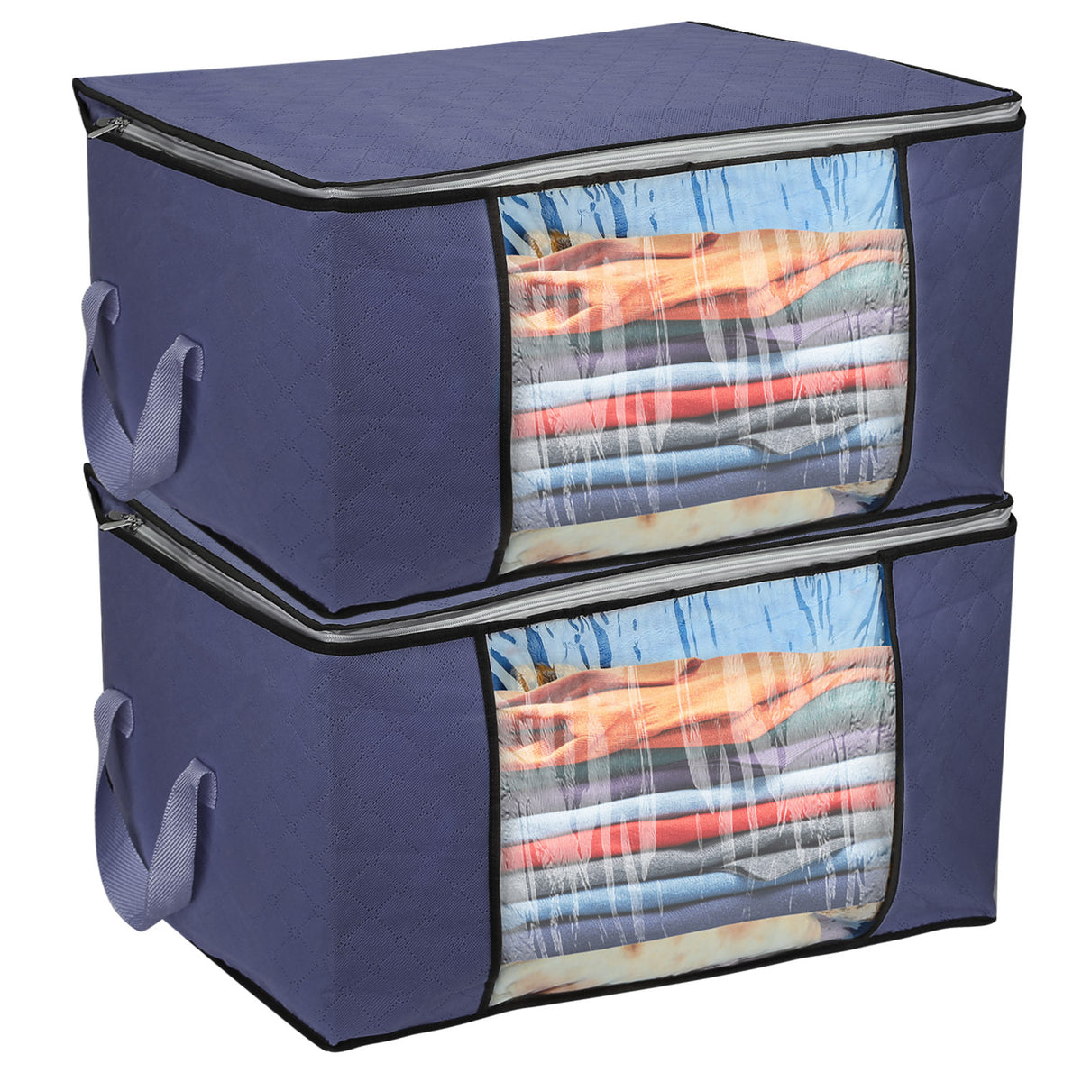 Effortless Organization with Large Capacity Clothes Storage Bags - 90L for All Your Needs - Nook & Nest