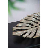 Gold Monstera Leaf Wall Decor – 18.9x13.4 Inch