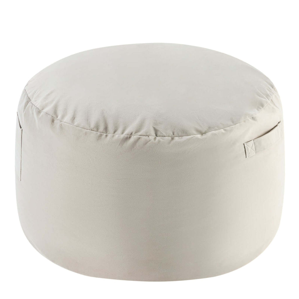 Ultimate Comfort Giant Bean Bag Chair with Washable Cover & Handy Side Pocket - Nook & Nest