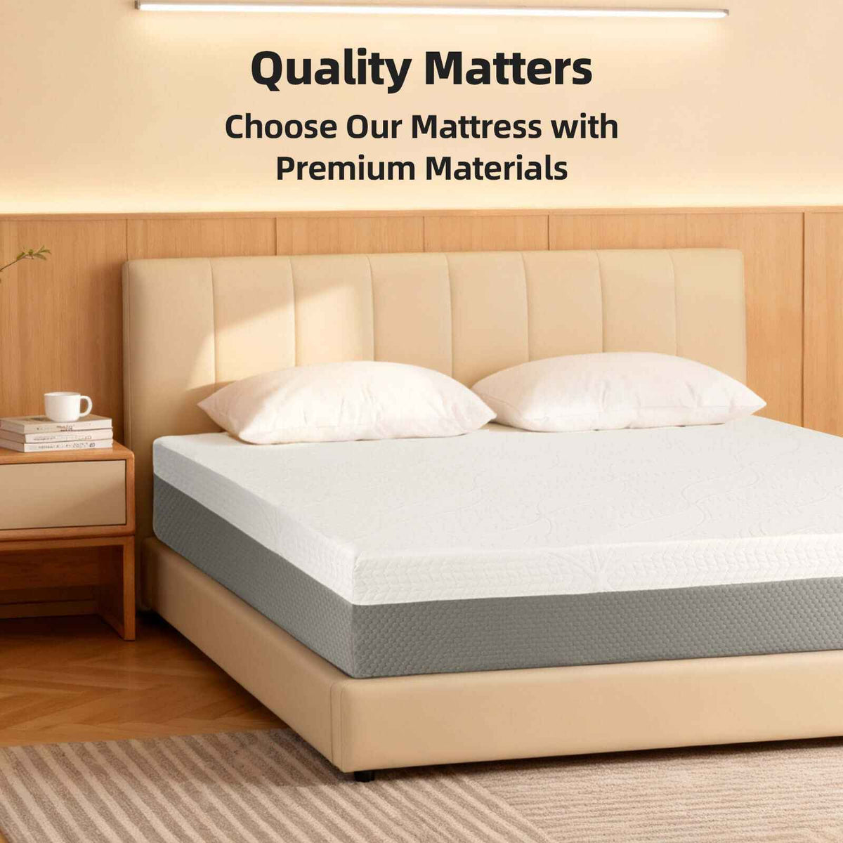 Eco-Friendly Japanese Foam Mattress: Enhance Your Sleep with Luxurious Comfort - Nook & Nest