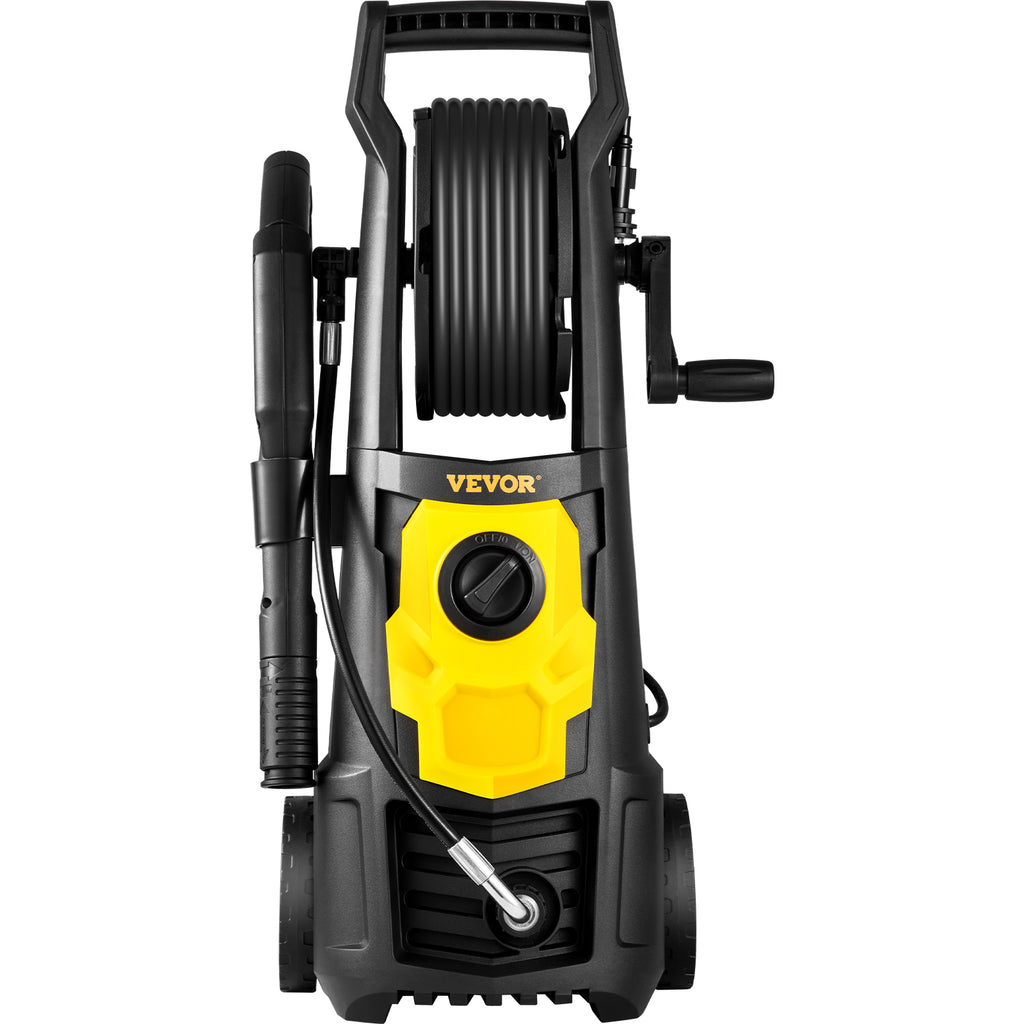 Electric Pressure Washer, 2000 PSI, Max. 1.76 GPM Power Washer W 30 Ft Hose, 5 Quick Connect Nozzles, Foam Cannon - Nook & Nest