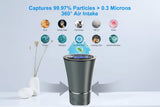 Mini Portable Air Purifier with USB Rechargeable Power - Nook & Nest