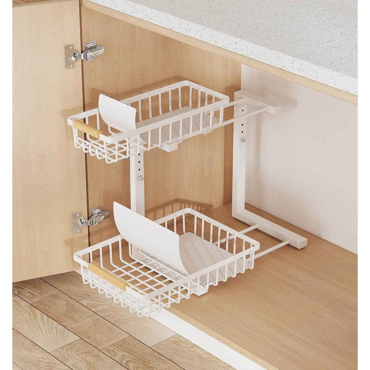 Under Sink Pull-Out Organizer: Effortless Storage Solution for Every Home - Nook & Nest