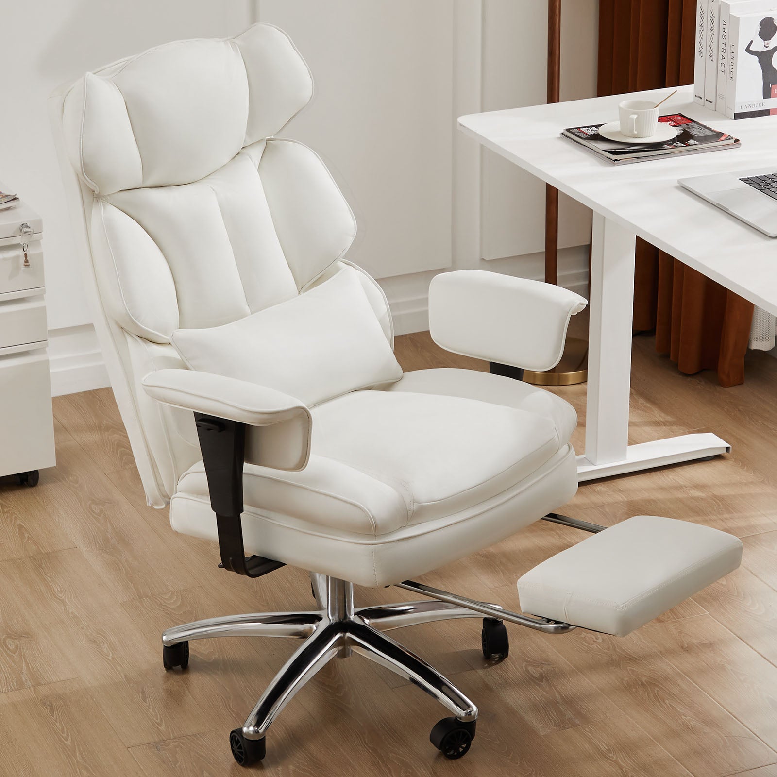 Elevate Your Comfort with Our Ergonomic Home Office Desk and Chair Set - Nook & Nest