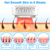 3 In 1 Ice Cooling Laser Hair Removal Device Painless Permanent At-Home IPL Hair Removal With 999,999 Flashes 9 Energy Levels 2 Modes For Armpits Legs Arms Bikini Line - Nook & Nest
