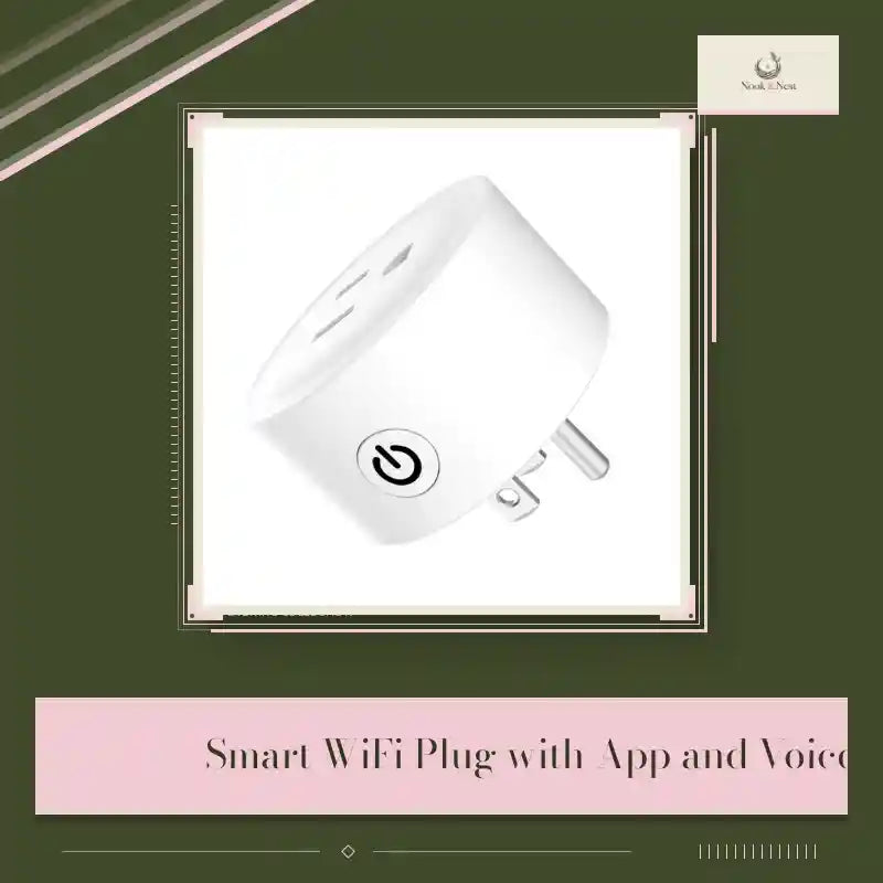 Smart WiFi Plug with App and Voice Control by@Outfy