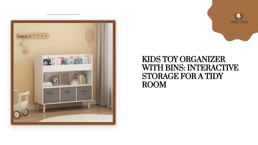 Kids Toy Organizer with Bins: Interactive Storage for a Tidy Room by@Outfy