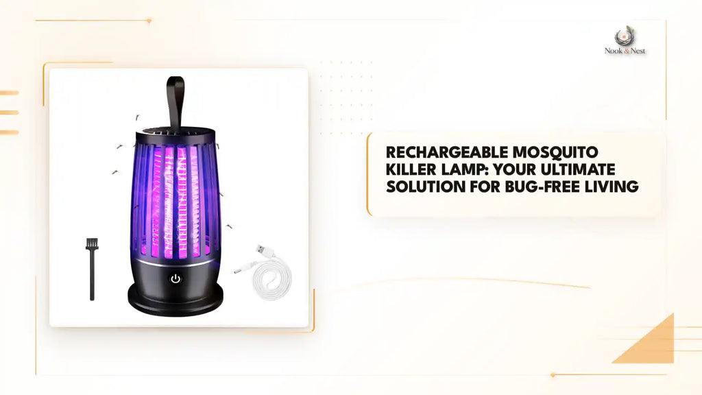 Rechargeable Mosquito Killer Lamp: Your Ultimate Solution for Bug-Free Living by@Outfy