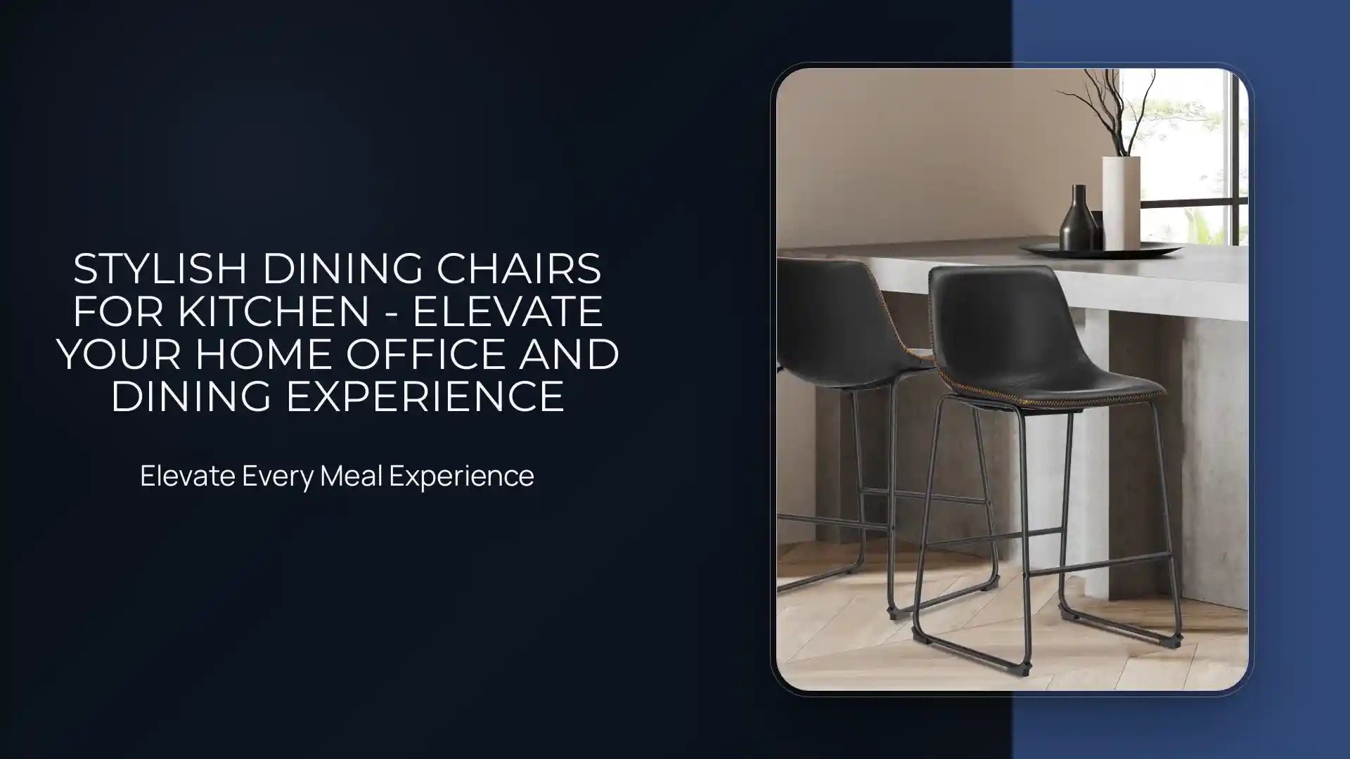 Stylish Dining Chairs for Kitchen - Elevate Your Home Office and Dining Experience by@Outfy