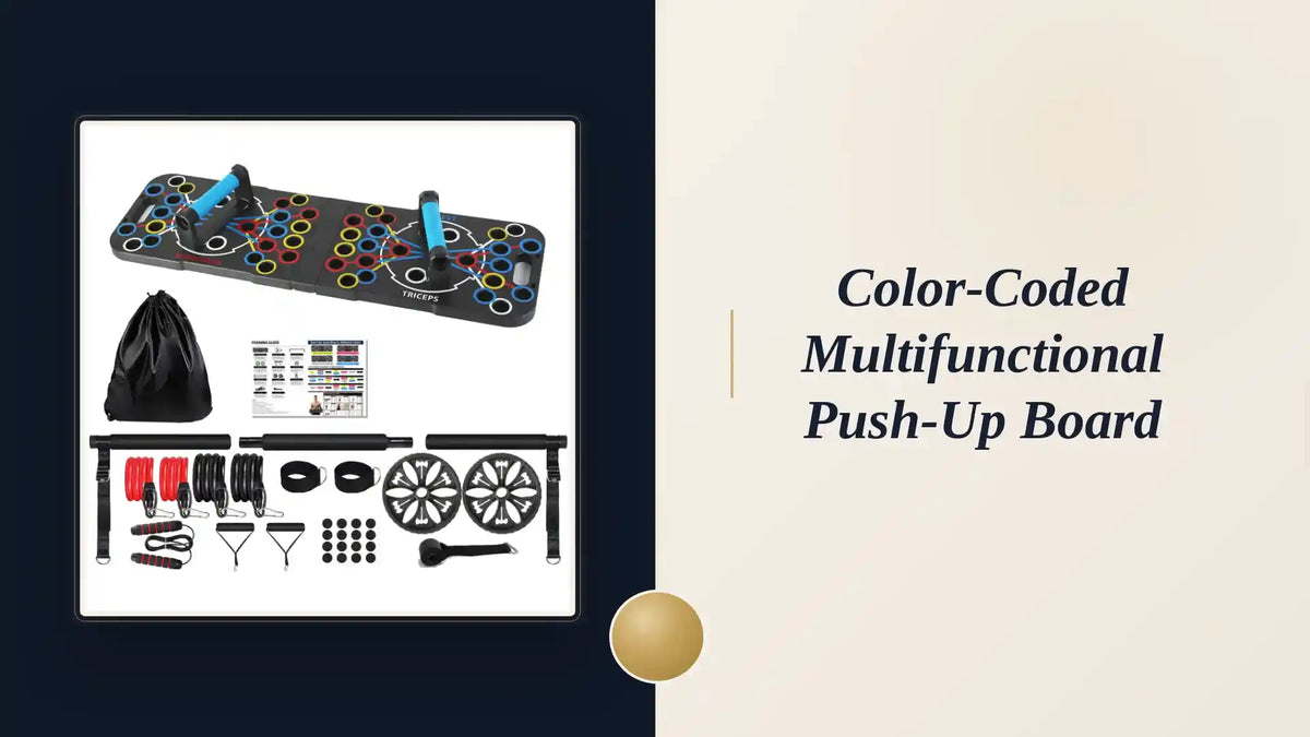 Color-Coded Multifunctional Push-Up Board by@Outfy