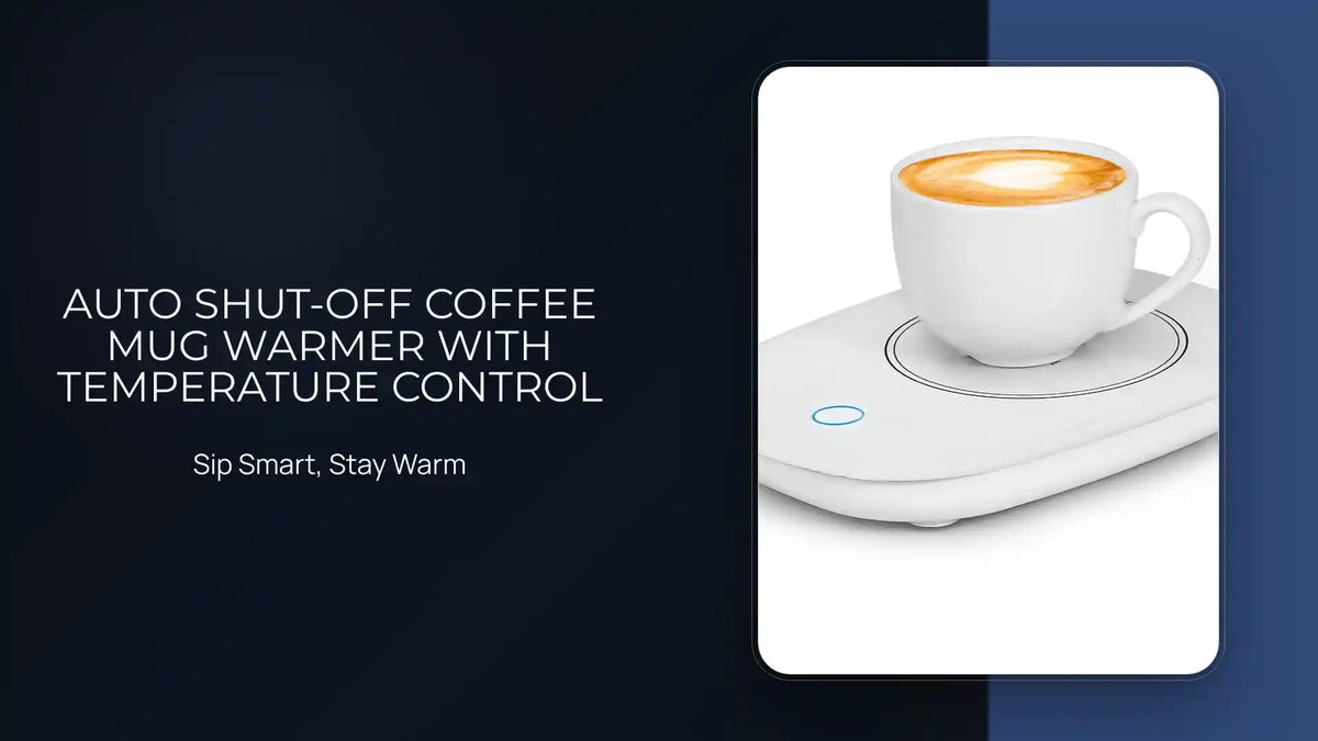 Auto Shut-Off Coffee Mug Warmer with Temperature Control by@Outfy