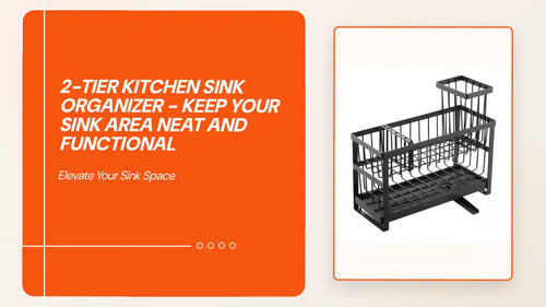 2-Tier Kitchen Sink Organizer - Keep Your Sink Area Neat and Functional by@Outfy