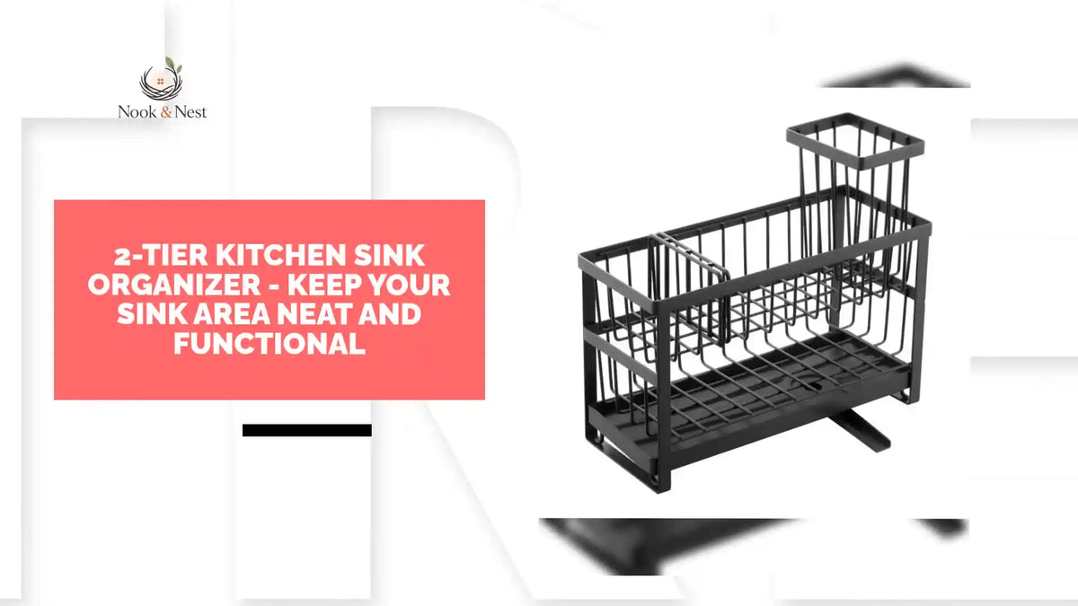 2-Tier Kitchen Sink Organizer - Keep Your Sink Area Neat and Functional by@Outfy