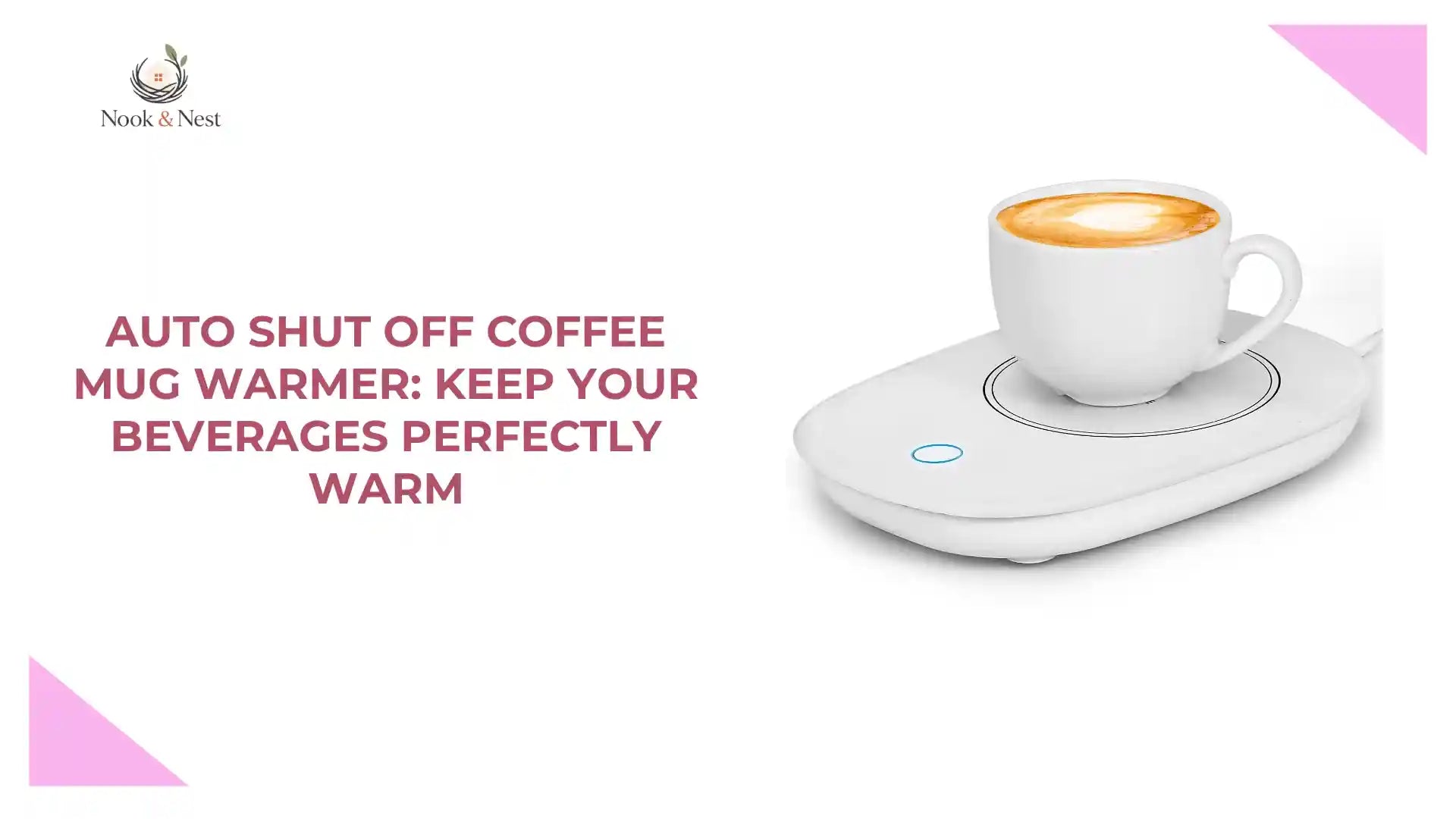 Auto Shut Off Coffee Mug Warmer: Keep Your Beverages Perfectly Warm by@Outfy